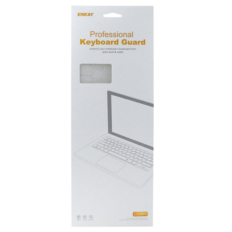 ENKAY Macbook Air 13.3インチ (USバージョン) / A1369 / A1466用 Hat-Prince 3-in-1 クリスタルハードシェルプラスチック保護ケース、キーボードガード＆ポートダストプラグ付き