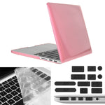 ENKAY Macbook Pro Retina 13.3インチ（米国版）/ A1425 / A1502 Hat-Prince 3-in-1 クリスタルハードシェルプラスチック保護ケース キーボードガード＆ポートダストプラグ付き