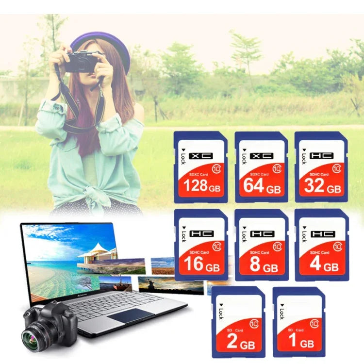 32GB 高速クラス10 SDHC カメラメモリーカード (100% 実容量)、32GB