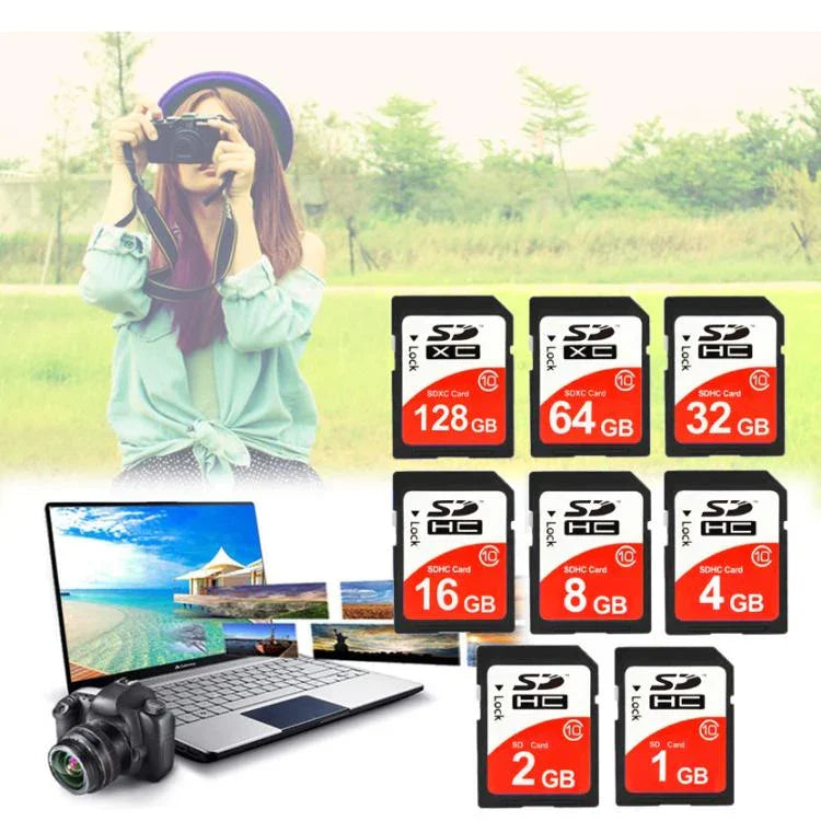 4GB 高速クラス10 SDHC カメラメモリーカード (100% 実容量)、4GB