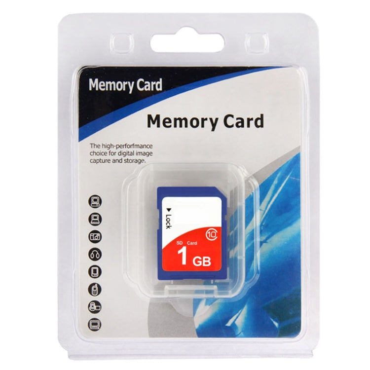 1GB 高速クラス10 SDHC カメラメモリーカード（100%実容量）、1GB
