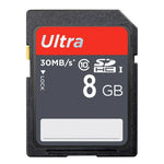 8GB 超高速クラス10 SDHC カメラメモリーカード (100% 実容量)、8GB