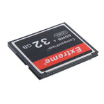 32GB エクストリームコンパクトフラッシュカード、400X 読み取り速度、最大60 MB/S (100% 実容量)、32GB