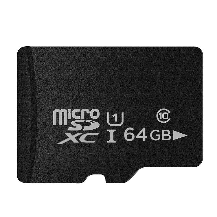 台湾製64GB高速クラス10マイクロSD(TF)メモリーカード、書き込み速度: 8mb/s、読み取り速度: 12mb/s（100%実容量）、64GB裸カード