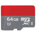 64GB 高速 クラス10 TF/マイクロSDHC UHS-1(U1) メモリーカード、書き込み: 15mb/s、読み取り: 30mb/s（100%実容量）、64GB