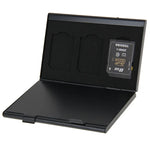2個セット 3枚収納可能メモリーカード保護ケースボックス SDカード用、サイズ: 93mm (L) x 62mm (W) x 10mm (H)