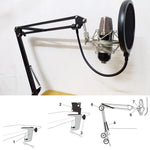 スタジオ録音、ライブ放送、ライブショー、KTVなど用 NB-35ホルダー