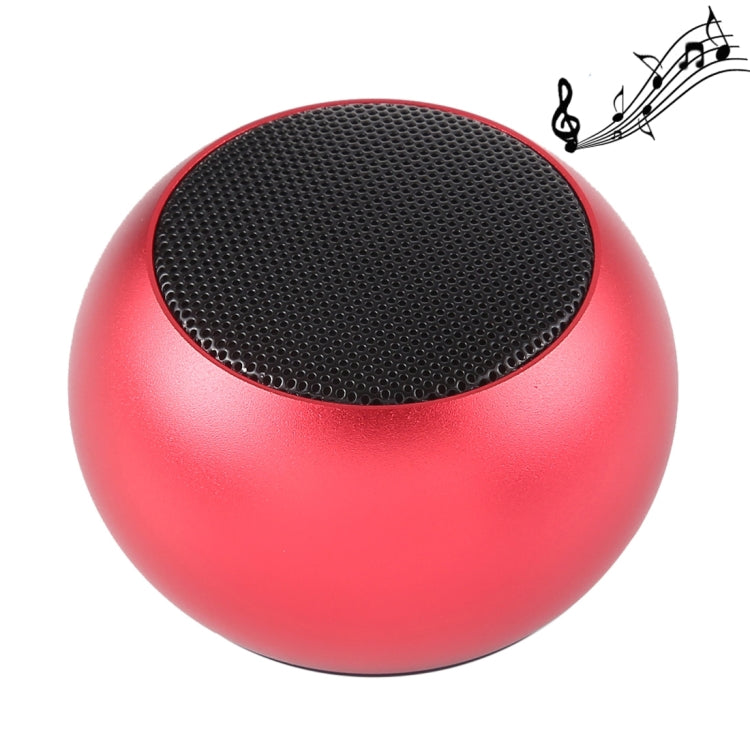 ミニメタルワイヤレスBluetoothスピーカー ハンズフリー、LEDインジケーター付き