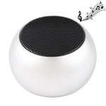 ミニメタルワイヤレスBluetoothスピーカー ハンズフリー、LEDインジケーター付き