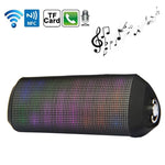 YM-339 2 x 5W Bluetoothスピーカー LEDライト付き、TFカード対応