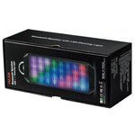 YM-339 2 x 5W Bluetoothスピーカー LEDライト付き、TFカード対応