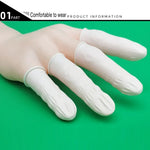 50個/袋 ラテックス静電気防止指サック、2x6cm