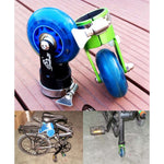 OQSPORT 折りたたみ自転車補助輪ブースター