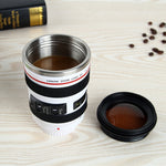400MLカメラレンズカップマグCaniam EF 24-105mm F4フィルターカップコーヒー牛乳水用ギフト、400ML、カメラレンズカップ
