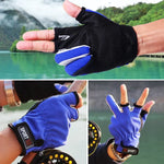 1ペア 3本指露出通気性滑り止め釣り用手袋
