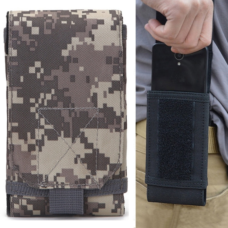 スタイリッシュ屋外防水ファブリック携帯電話ケース サイズ：約17cm x 8.3cm x 3.5cm