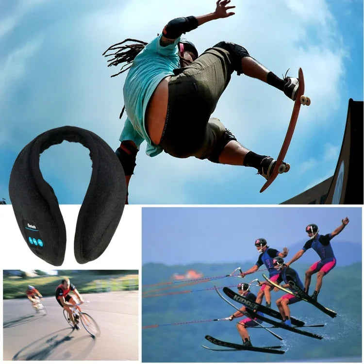 My-Call Bluetooth V3.0 ヘッドセット 暖かい冬用イヤーマフ iPhone 6 & 6s / iPhone 5 & 5S / iPhone 4 & 4S およびその他のBluetoothデバイス対応