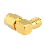 金メッキアダプター、RP-SMA オス から メス