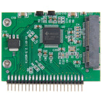mSATA ミニ PCI-E SSD メス から 5V 2.5インチ 44ピン IDE オス コンバーターカード、5V
