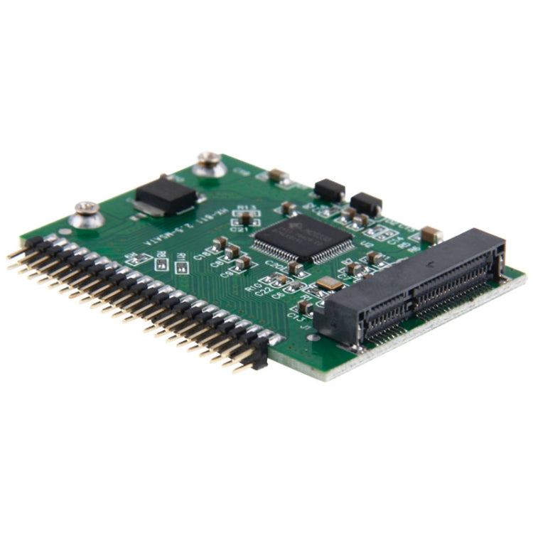 mSATA ミニ PCI-E SSD メス から 5V 2.5インチ 44ピン IDE オス コンバーターカード、5V