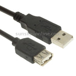 USB 2.0 AM から AF 延長ケーブル、長さ：1.5m、長さ：1.5m