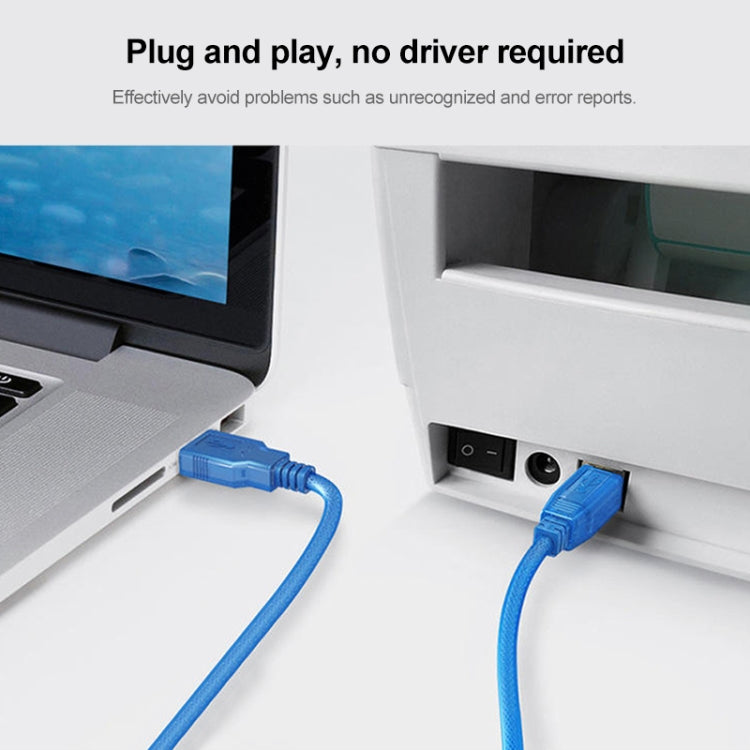 USB 2.0 プリンター延長 AM から BM ケーブル、長さ：1.8m、長さ：1.8m