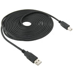 USB 2.0 プリンター延長 AM to BM ケーブル、長さ: 5m、長さ: 5m