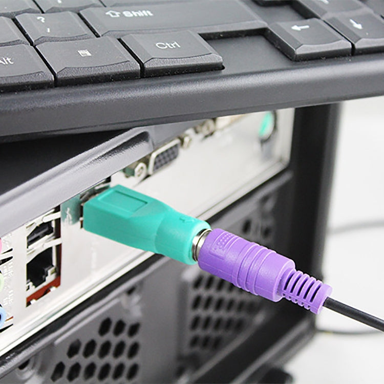 USB Aプラグ to mini DIN6 メスアダプター（PS/2 to USB）、PS/2 メス to USB オス