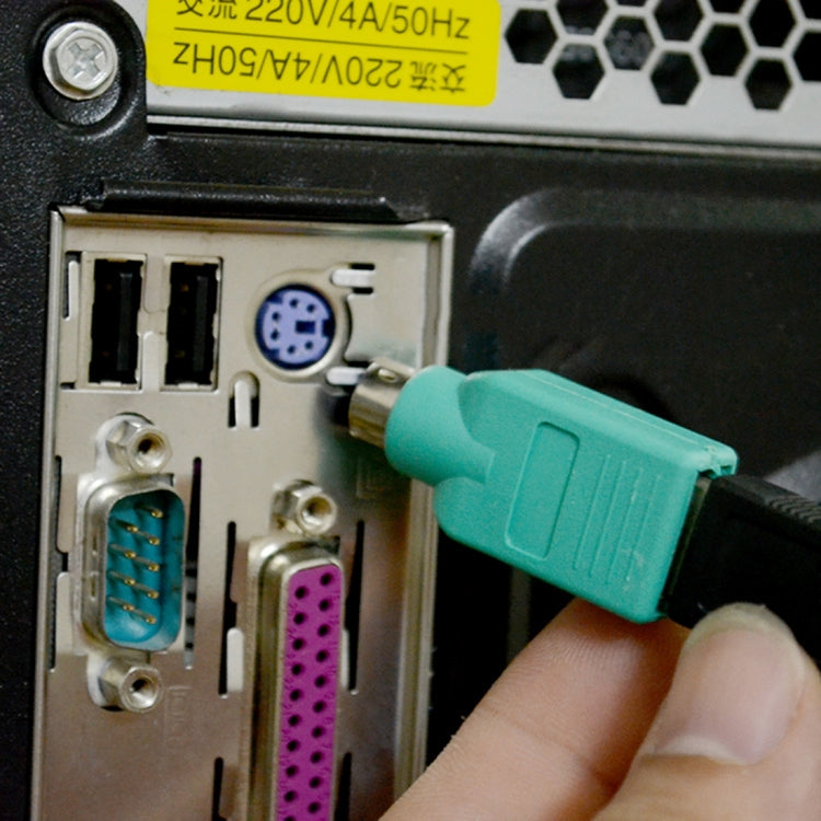 USB Aジャック to mini DIN6 オスアダプター（USB to PS/2）、USB メス to PS/2 オス