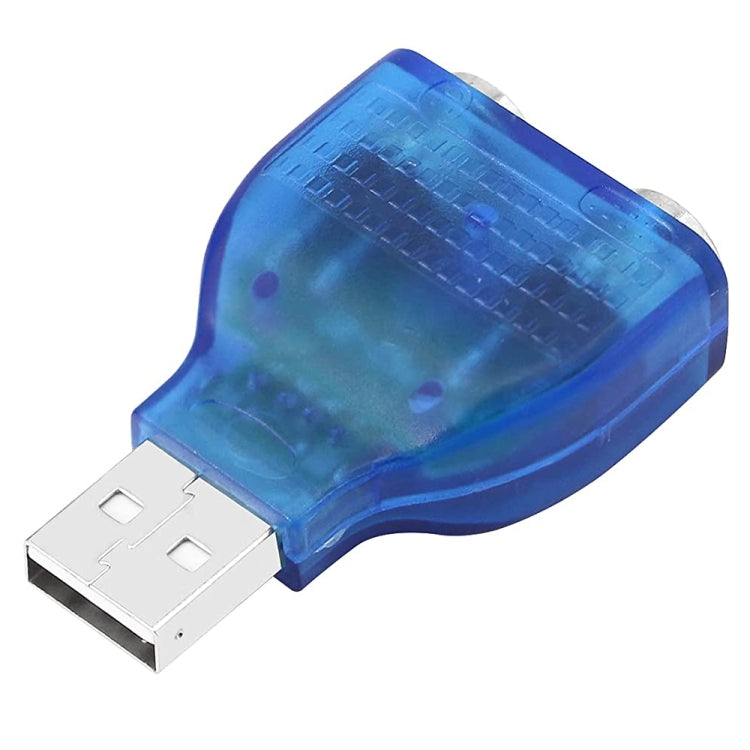 USB オス to PS/2 メス アダプター マウス／キーボード用、USB オス to 2 PS/2 メス
