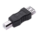 USB 2.0 A メス to B オス アダプターコネクター AF to BM コンバーター プリンター用