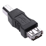USB 2.0 A メス to B オス アダプターコネクター AF to BM コンバーター プリンター用