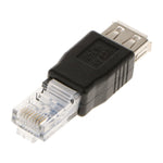 RJ45オス to USB AFアダプター