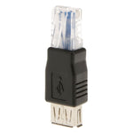 RJ45オス to USB AFアダプター