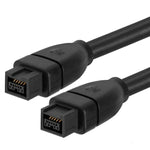 Firewire 800 IEEE1394B 9ピン to 9ピン オスケーブル、長さ: 1.8m、9ピン to 9ピン（1.8m）