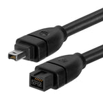 FireWire 800 9ピンからFireWire 400 4ピンケーブル、長さ：1.5m、9ピンから4ピン（1.5m）
