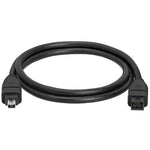 FireWire 800 9ピンからFireWire 400 4ピンケーブル、長さ：1.5m、9ピンから4ピン（1.5m）