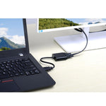 26cm HDMIからVGA＋オーディオ出力ビデオ変換ケーブル、3.5mmオーディオケーブル付き、フルHD 1080P対応、長さ：26cm