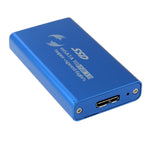 6Gb/s mSATA ソリッドステートディスク SSD to USB 3.0 ハードディスクケース