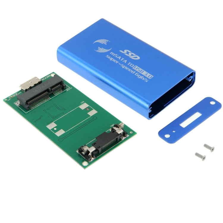 6Gb/s mSATA ソリッドステートディスク SSD to USB 3.0 ハードディスクケース