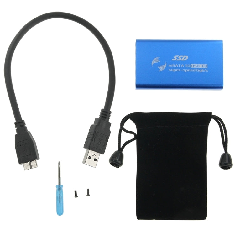 6Gb/s mSATA ソリッドステートディスク SSD to USB 3.0 ハードディスクケース