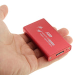 6Gb/s mSATA ソリッドステートディスク SSD to USB 3.0 ハードディスクケース