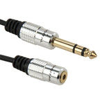 6.35mm オス to 3.5mm メス オーディオアダプターケーブル, 長さ: 30cm, 6.35mm オス to 3.5mm メス