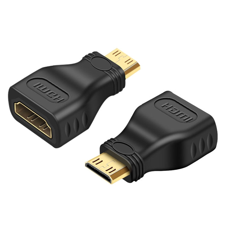 金メッキ ミニHDMI オス to HDMI 19ピン メス アダプター, ミニHDMI オス to HDMI メス