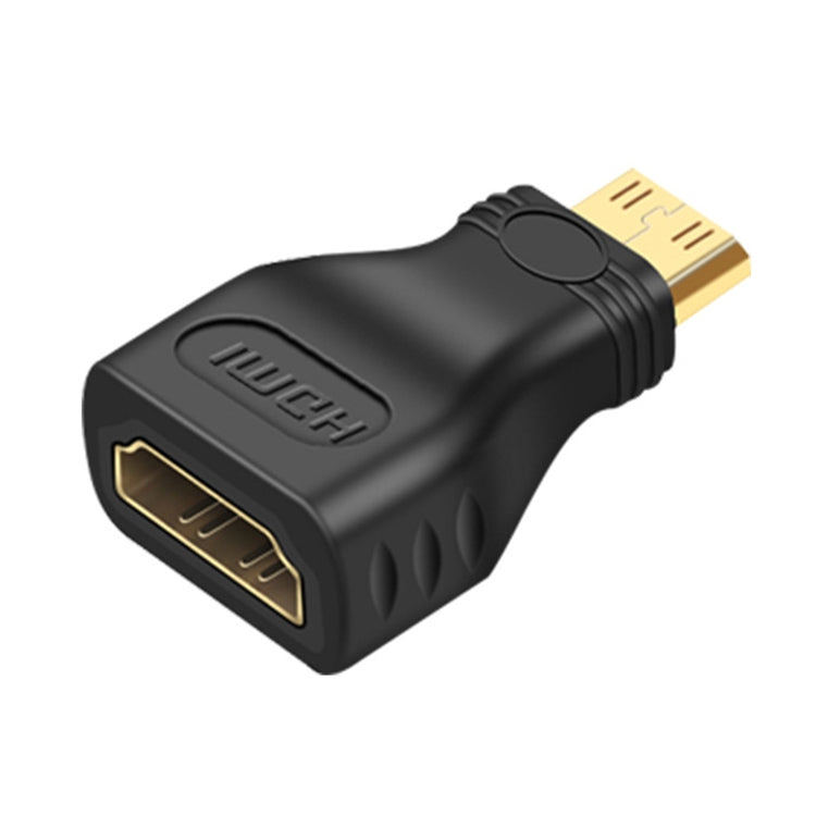 金メッキ ミニHDMI オス to HDMI 19ピン メス アダプター, ミニHDMI オス to HDMI メス