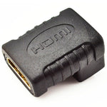 HDMI 角度カプラー (メス to メス) - 90度 (金メッキ), HDMI メス to メス