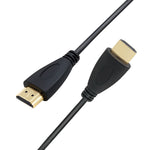 1.8m HDMI to HDMI 19ピンケーブル、バージョン1.4、3D対応、イーサネット対応、HDテレビ / Xbox 360 / PS3対応（金メッキ）、長さ：1.8m