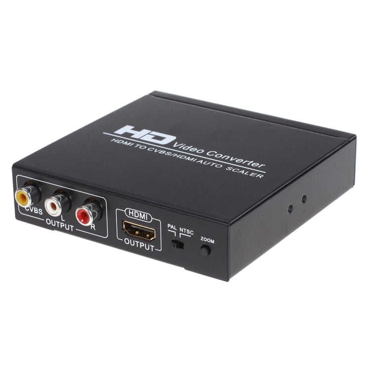 NK-10II HDMI to HDMI/CVBS/AVスケーラーボックスビデオコンバーター、HDMI to HDMI/CVBS/AV