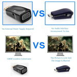 フルHD 1080P HDMIからVGAおよびオーディオアダプター HDTV / モニター / プロジェクター用, HDMIオスからVGA＋オーディオ（ブラック）, HDMIオスからVGA＋オーディオ（ホワイト）