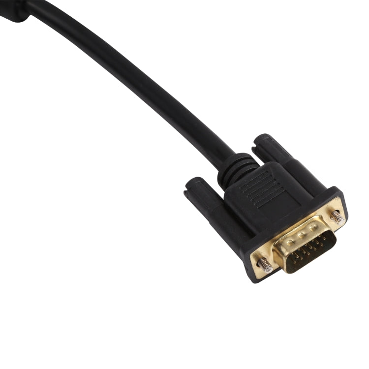 1.5m VGA から 3RCA RGB ケーブル、VGA から RGB